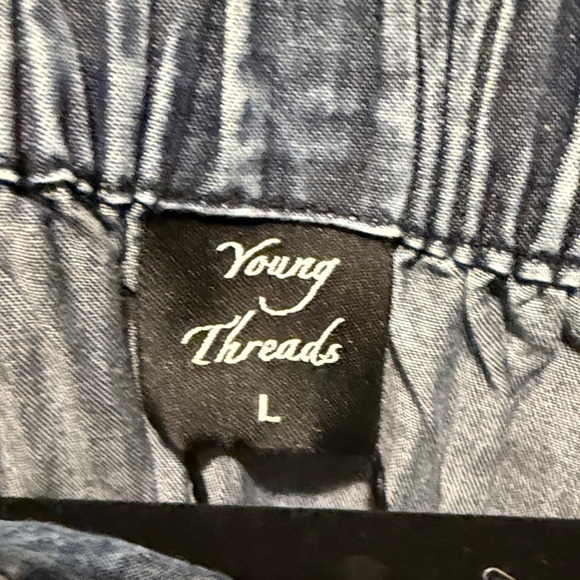 Floral Patchwork Denim Skirt​ - Picture 5 of 14